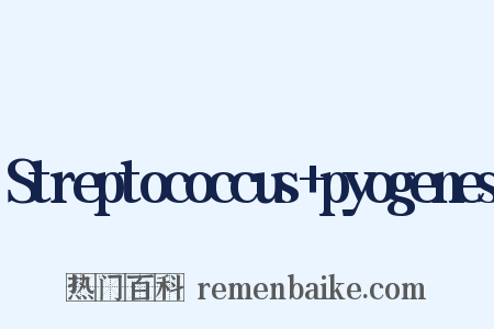 Streptococcus+pyogenes是什么意思的图片